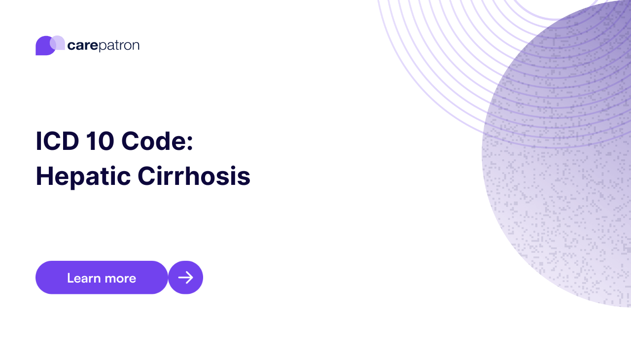Hepatic Cirrhosis ICD10CM Codes 2023